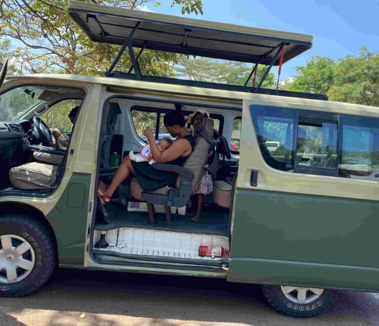 Safari van from dove africa safaris kenya